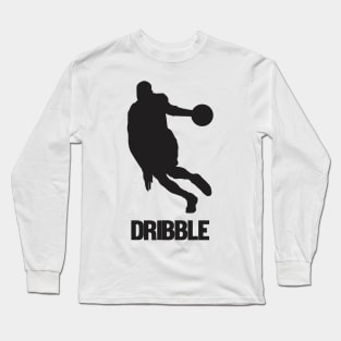 Dribble - Basketball Shirt Long Sleeve T-Shirt